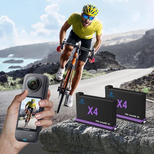 Detalle 2 de Insta 360 X4 Ersatzakku Set mit 2500 mAh