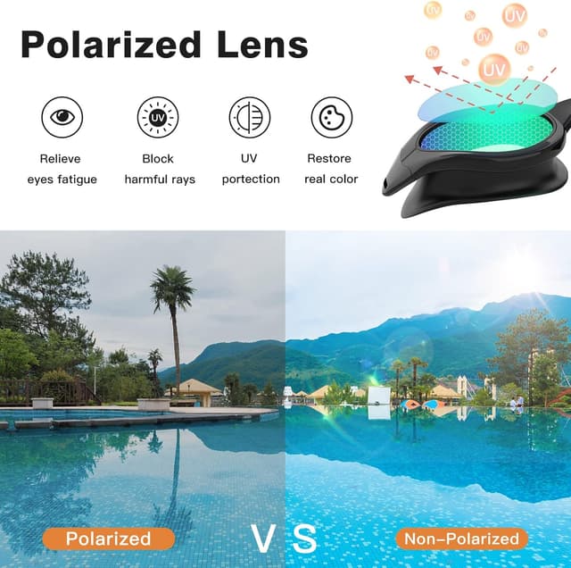 Thumbnail 4 de Tuocal Schwimmbrille Anti Beschlag mit UV Schutz