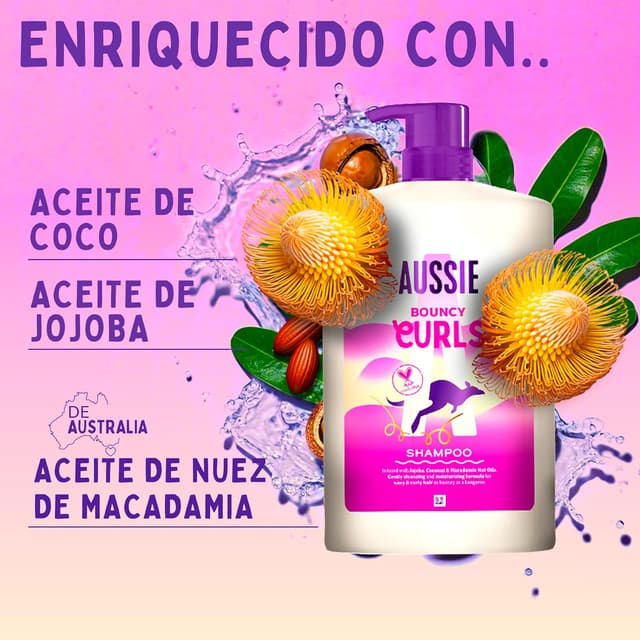 Thumbnail 4 de Aussie Bouncy Curls Champú 1000ml