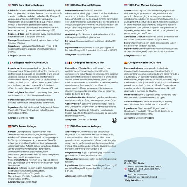 Thumbnail 6 de WeightWorld Collagene Marino 120 capsule 💊