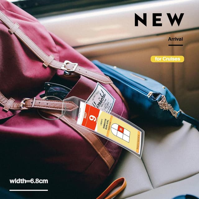 Thumbnail 1 de Lammcou Étiquettes de bagage XXL 19 x 11 cm