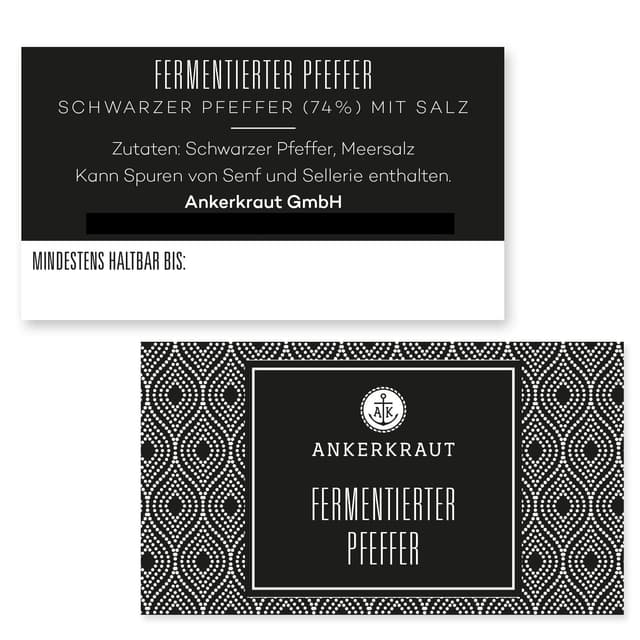 Detalle de Ankerkraut Fermentierter Pfeffer im Tiegel (150 g)