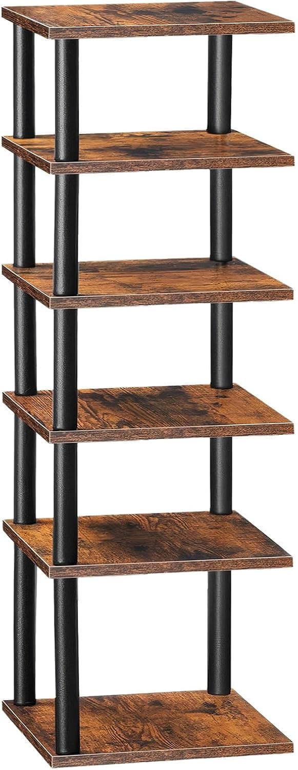 Detalle de HOOBRO Scarpiera 6 Livelli EBF21XJ01: 6 paia e più ordine all’ingresso o in camera