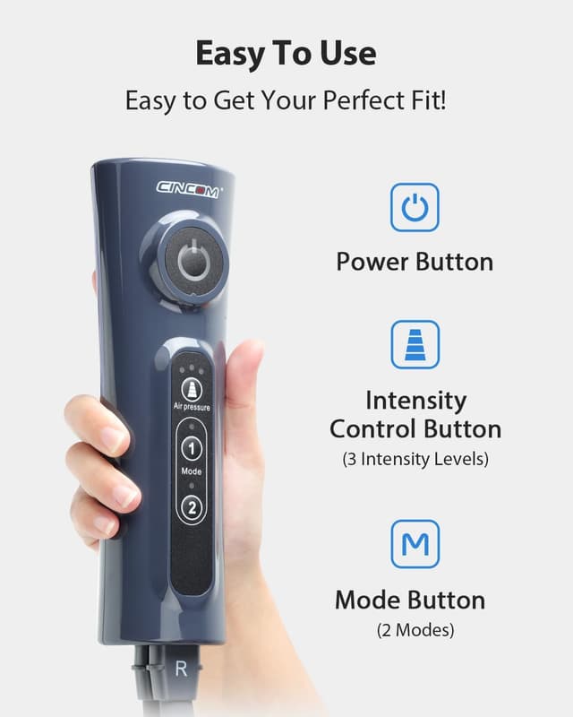 Thumbnail 4 de CINCOM Leg Massager 2 Modes, 3 Intensities 🦵