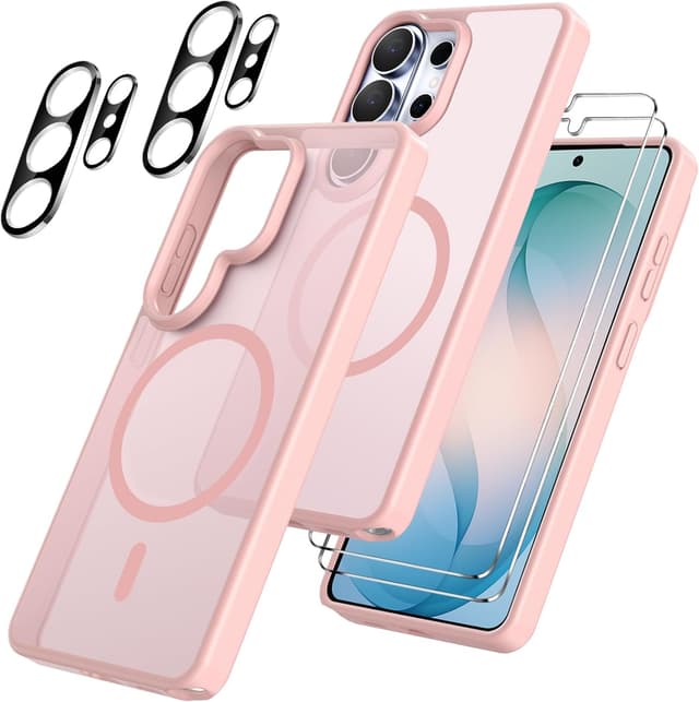 Detalle de Czyoa coque magnétique TPU avec verre trempé pour Samsung Galaxy S26 Ultra 5G (2 pièces) + protections caméras