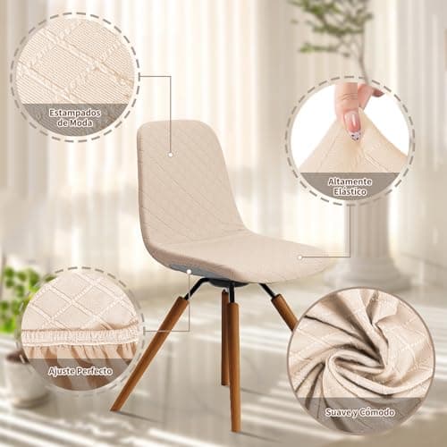 Thumbnail 2 de Housse de chaise Dioxide, 4 pièces imperméable ⚙