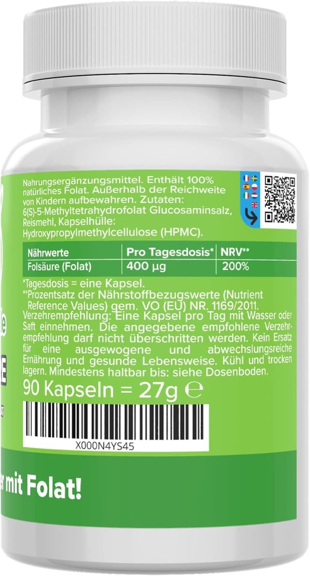 Thumbnail 6 de Vitamineule® Folsäure Kapseln 400 µg