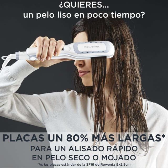 Detalle 2 de Rowenta Wet & Dry Pro plancha pelo 6 temperaturas