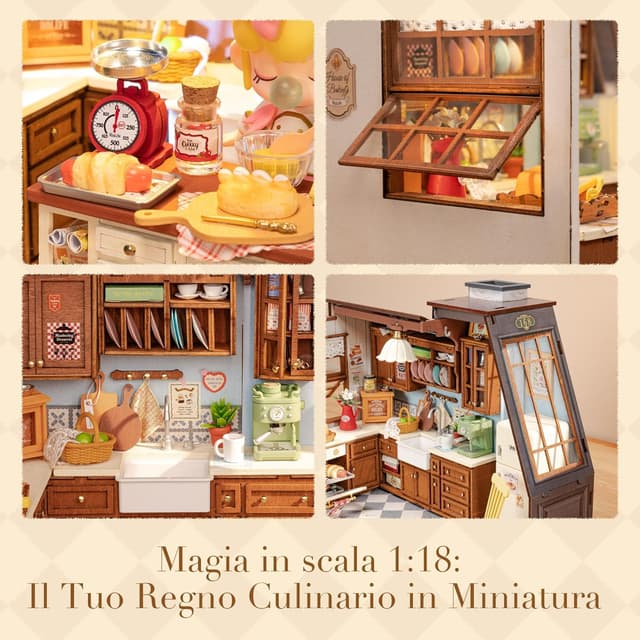Thumbnail 3 de Rolife Miniature Casa kit casa in miniatura DIY per dollhouse 🧩