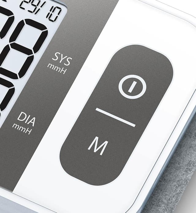 Detalle 2 de Sanitas SBC 15 Handgelenk-Blutdruckmessgerät (vollautomatisch) mit Puls und Warnfunktion