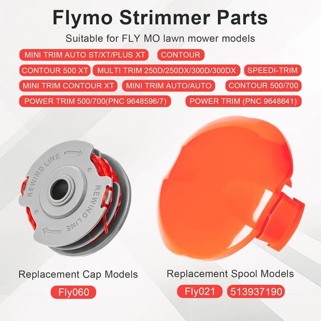Detalle de Flymo Flymo Strimmer Spool FLY021 1.5 mm