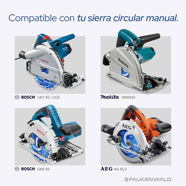 Thumbnail 3 de FALKENWALD Hoja de sierra 165 x 20 mm para aluminio