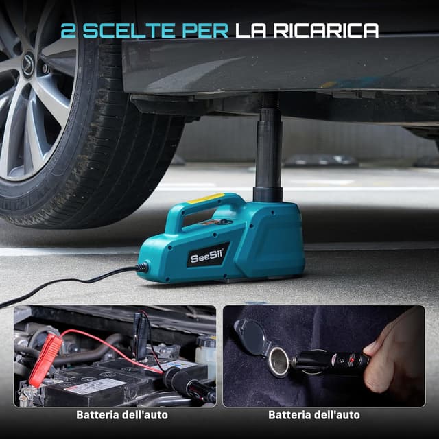 Thumbnail 5 de SEESII Cric idraulico 5 tonnellate per auto