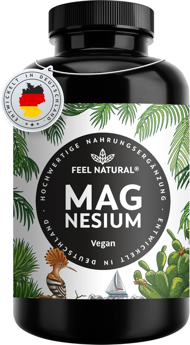 Imagen de Magnesium hochdosiert Kapseln 365 Stück – 664 mg je Kapsel 💊 en OfertitasTOP