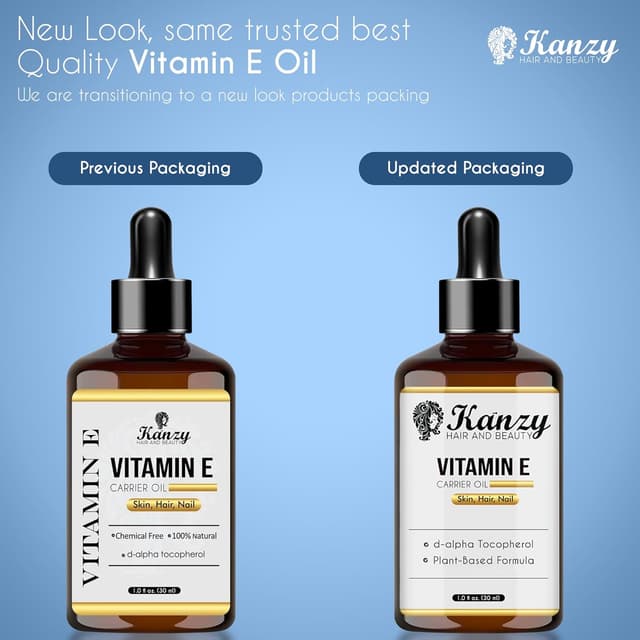 Detalle 2 de Kanzy Olio di Vitamina E 30 ml per viso e capelli