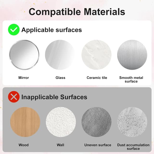 Detalle 2 de Giumel 8PCS Silicone Suction Phone Mount