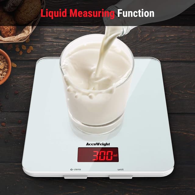 Thumbnail 4 de ACCUWEIGHT Báscula digital de cocina 5 kg