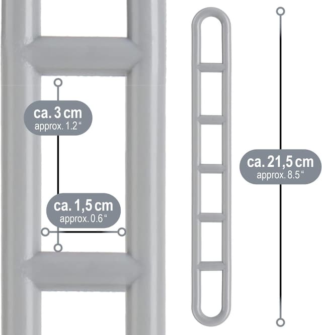 Thumbnail 5 de COM-FOUR 10x échelles de haubanage 21,5 cm