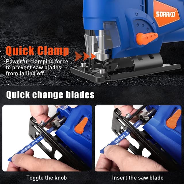 Thumbnail 3 de SORAKO 600W Corded Jigsaw 60mm