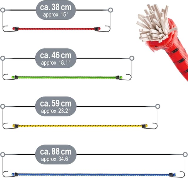 Thumbnail 5 de com-four COM-FOUR® 10x gomas elásticas 30 kg