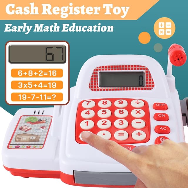 Thumbnail 3 de TOEY PLAY Registratore di cassa 39 pezzi