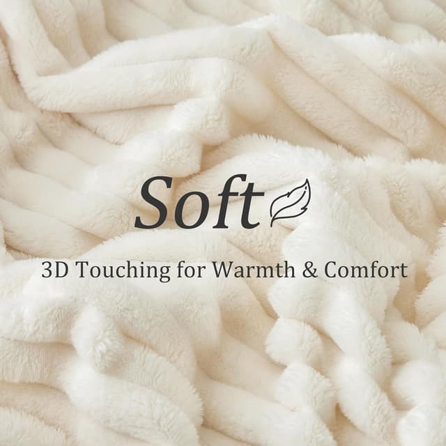 Thumbnail 4 de BEDELITE Fleece Throw Blanket 50"x60" ๐
