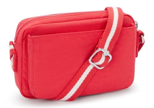 Detalle de Kipling ABANU Bandolera pequeña Escape Red
