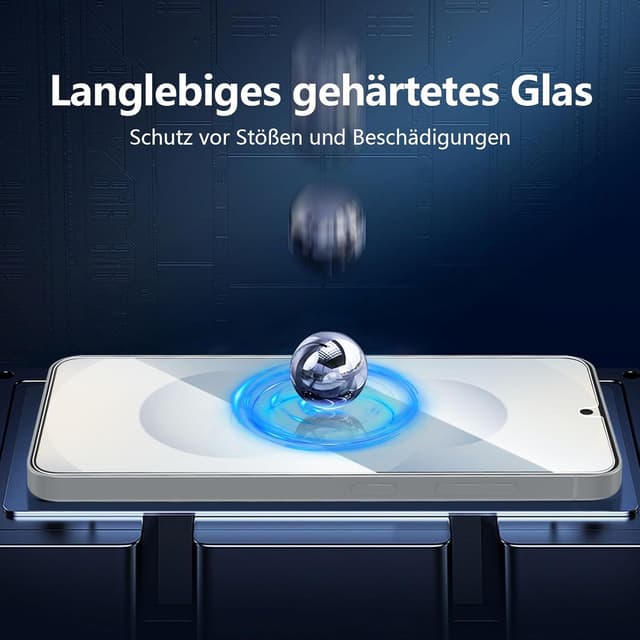 Thumbnail 6 de NEW'C Panzerglas für Samsung Galaxy S25 3er-Pack