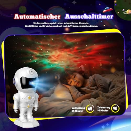 Thumbnail 2 de Projecteur LED Astronaut – projecteur de ciel étoilé