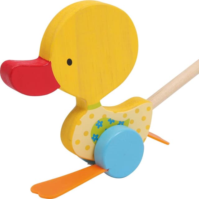 Detalle de small foot Pushing animal waddle duck in legno 3357: girello per primi passi (da 18 mesi)
