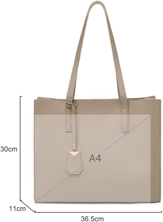 Detalle de MORGLOVE Large tote bag 36.5cm A4-ready