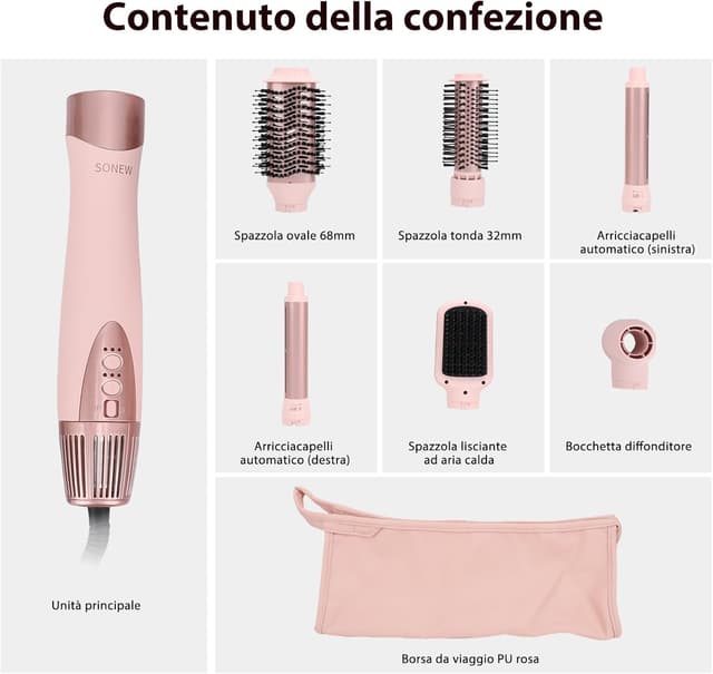 Thumbnail 6 de Sonew 6 in 1 Multi Hairstyler 110000 giri/min