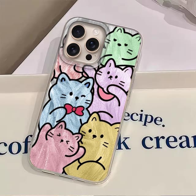 Thumbnail 6 de Tedyhulle iPhone 14 Pro Max Hülle mit Katze