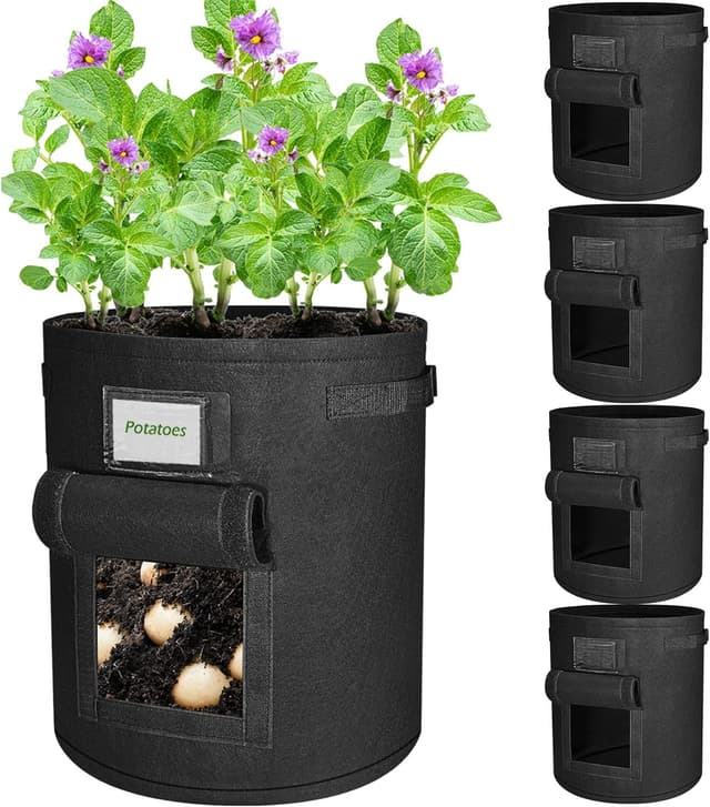 Imagen de Plant Grow Bags 15 Gallon 5 Pack en OfertitasTOP