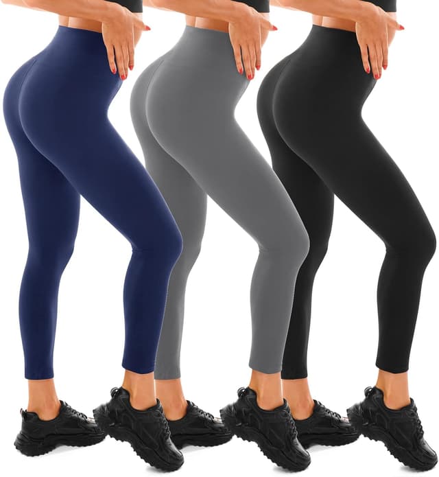 Detalle de Walifrey leggings da donna neri