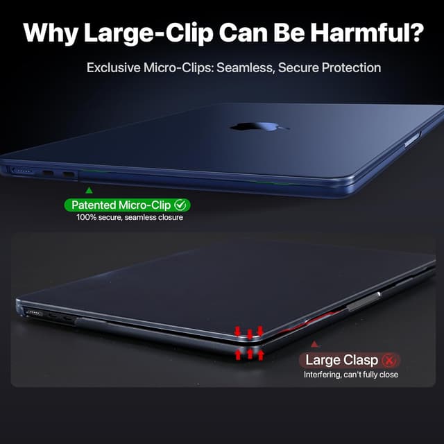 Thumbnail 5 de Soonjet MacBook Air 15 Case Midnight Clear