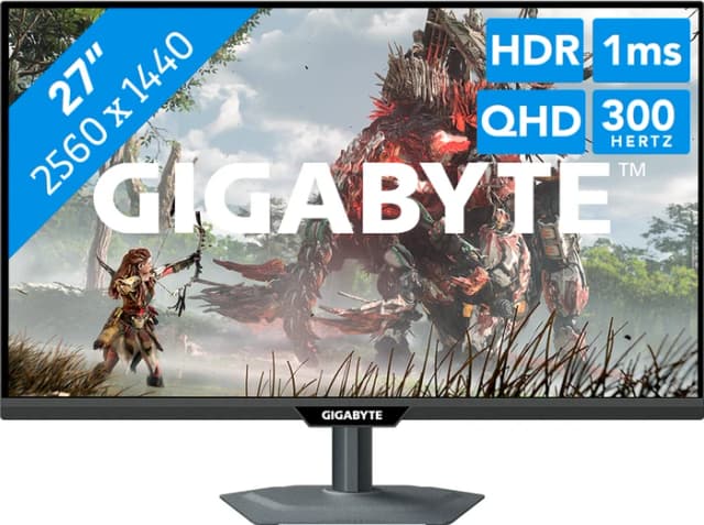 Detalle de Gigabyte M27Q3 Gaming-Monitor (27 Zoll) mit Quad-HD, 300 Hz und IPS