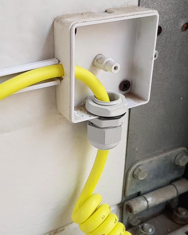 Detalle 2 de Caianwin 6er-Set M32 Kabelverschraubung (IP68) für wasserdichte Kabeldurchführungen