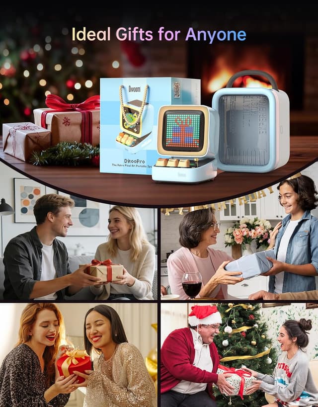 Detalle 2 de Divoom Ditoo Bluetooth pixel speaker