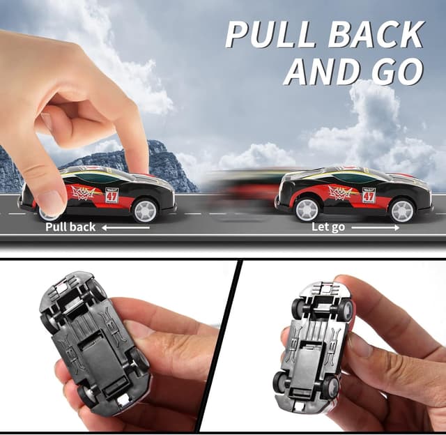 Thumbnail 3 de Benzem 28 Pack Pull Back Cars