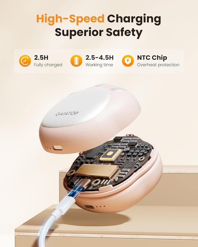 Thumbnail 4 de Gaiatop Hand Warmers Rechargeable 2 Pack