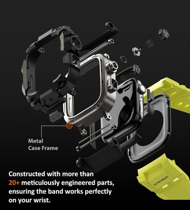 Detalle 1 de ULTIMAL Rugged Case 45mm shockproof strap