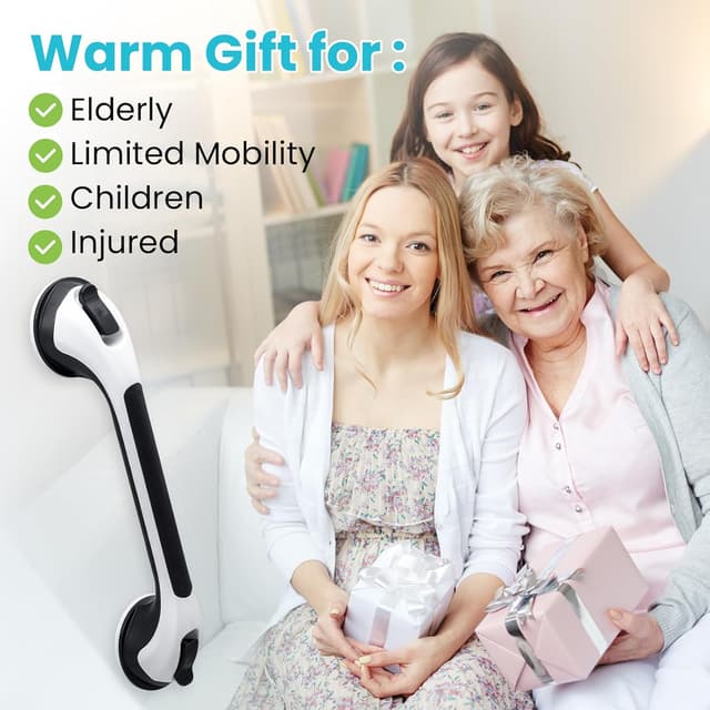 Thumbnail 6 de TAILI 43 cm Suction Grab Rail for Bath