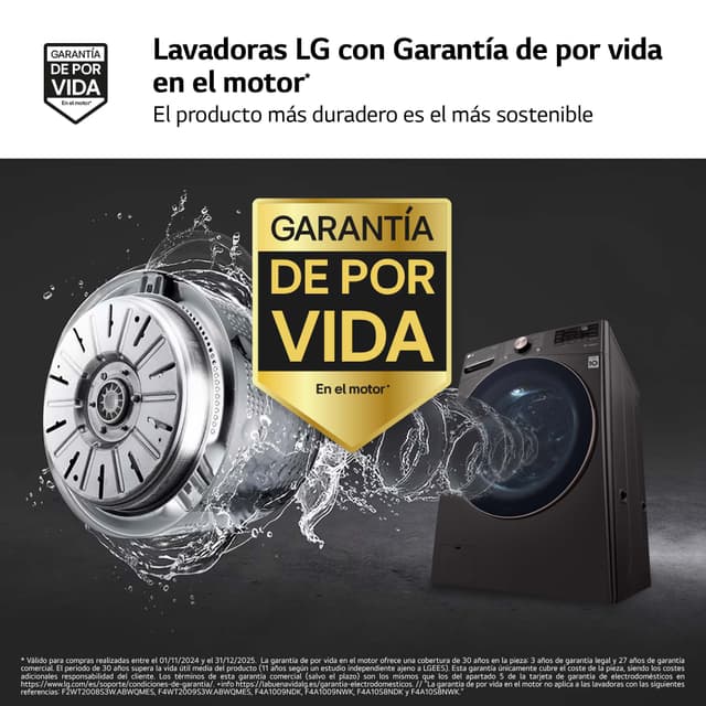 Thumbnail 5 de LG Lavadora 20 kg F0P3CYV2E