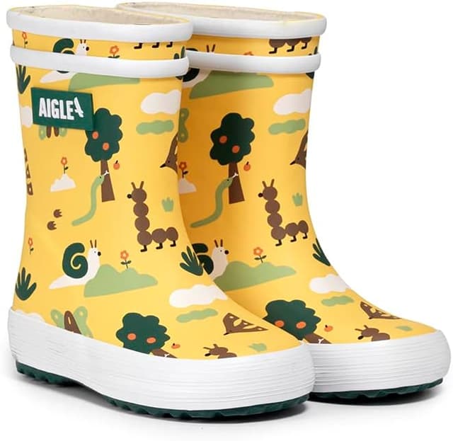 Detalle 2 de Aigle Unisex Kinder Baby Flac Play2 Gummistiefel – wasserdicht für kleine Abenteuer