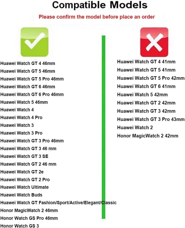 Detalle 2 de Leather 22mm watch strap for Huawei GT 6 Pro