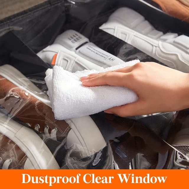 Detalle 2 de Lifewit Under Bed Shoe Organizer 24 pairs