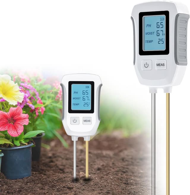 Thumbnail 1 de Wigearss 3 in 1 Misuratore pH terreno 📏
