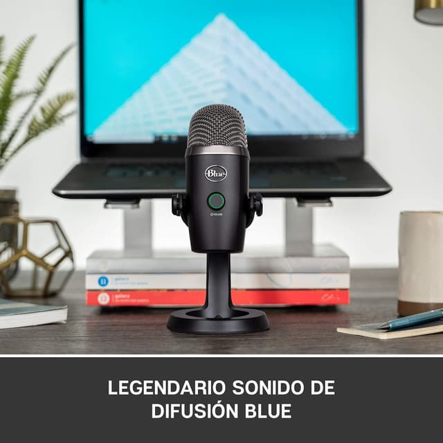 Detalle 2 de Logitech for Creators Blue Yeti Nano 🎙️ Micrófono USB Premium