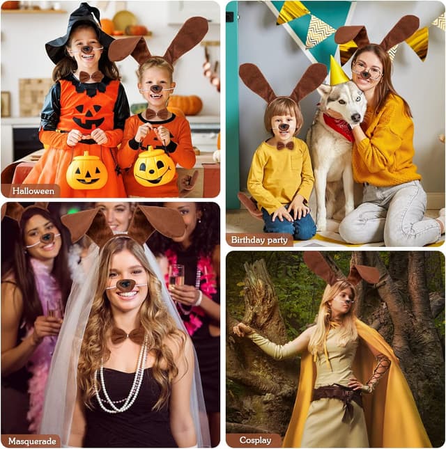 Thumbnail 6 de 5 Piece Puppy Dog Costume Set